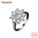 Tancise Classic Moissanite Silver Ring Ladies Jewelry Wedding Promise Party Gift_voghion.com