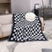Checkered Sofa Cover - Full Protection, Cat Scratch Proof, Stain Resistant, Stylish & Durable_voghion.com