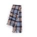 2025 New Creative Designer's Dotted Checkered Atmospheric Couple Scarf British Style Tassel_voghion.com