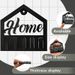 New Storage Simple Easy-to-Install Wall Key Bag Plastic Home Hanging Rack Decoration_voghion.com