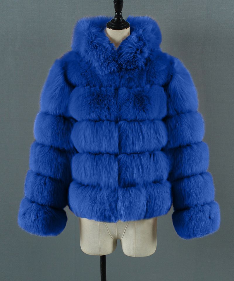 Ženska odjeća Jesen i zima Nova ženska ljuljačka kapa od krzna Kratka plišana jakna Kaput Ženska moda_voghion.com