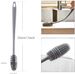 Spazzola per tazze in silicone Spazzola per la pulizia delle bottiglie di latte Spazzola per la pulizia delle bottiglie d'acqua con manico lungo Spazzola per la pulizia delle bottiglie di vetro e tazze di vetro_voghion.com