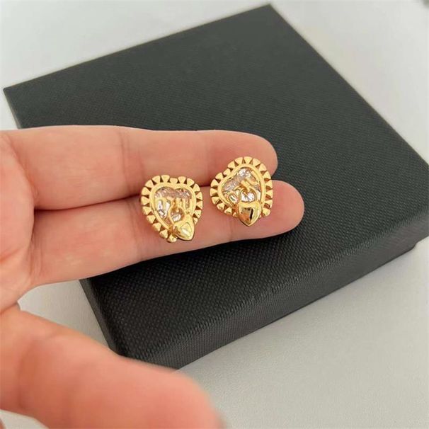 2025 Miss Miao's Double Love Crystal Versatile, Fashionable, Light , And Niche Design Letter Earrings_voghion.com