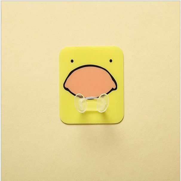 13Pcs Wall Mounted Storage Hook Punch-Free Power Plug Socket Holder Kitchen Cartoon Animal Socket Hook Power Cord Storage Rack_voghion.com
