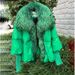 Women's Clothing Autumn And Winter New White Duck Down Jacket Short Style Temperament Fox Fur Collar Fur Coat_voghion.com