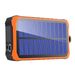 SUNEVER Power Bank solare e a manovella da 12000 mAh - Caricabatterie di emergenza portatile per esterni, campeggio, escursionismo_voghion.com