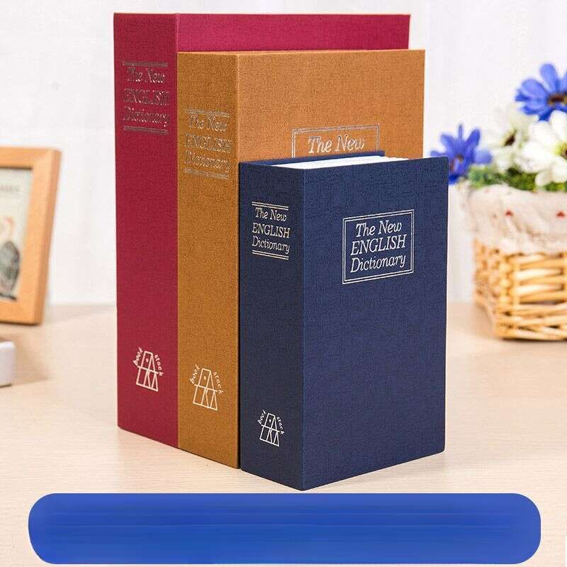 【 2558 People's Collection 】 Simulation Book Safe With Lock Storage Box Password Piggy Bank, Book's Own Item,_voghion.com