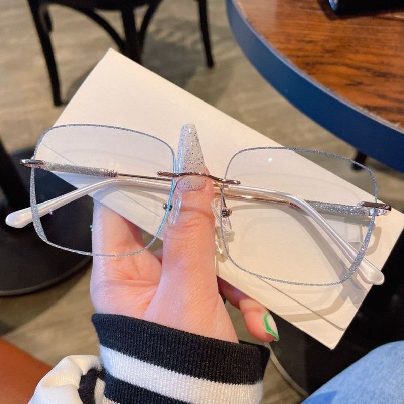 New Presbyopic Glasses Fashion Women's Starry Shiny Anti-blue Light Presbyopic Glasses Presbyopic Glasses_voghion.com