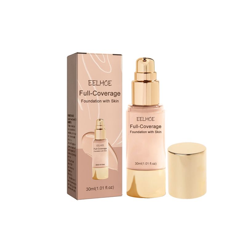 Die Concealer-Flüssigkeit von EELHOE hellt die Haut auf, ist klar, zart und sorgt für ein lang anhaltendes Grund-Make-up_voghion.com