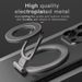 2025 Dual-Mode Phone Grip Double-Sided Magnetic Ring Stand + Kickstand For Mag Safe IPhone 14 15 16 Pro Max Gym Or Car_voghion.com