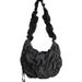 Puff Clouds Einfarbige Mode Schulter Freizeit Große Kapazität Nylon Knödel Tasche_voghion.com