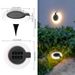 Waterproof Solar Ground Lights For Garden, Yard, Pathway, Patio – Energy-Efficient LED Landscape Lighting With Foldable Design_voghion.com