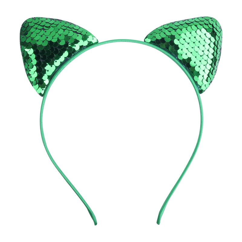 Bandeau à cheveux en forme d'écailles de poisson et de chat pour enfants, accessoire de dessin animé explosif_voghion.com