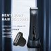 2-in-1 Electric Body Hair Trimmer – Ceramic Blade USB Rechargeable Shaver For Men (ABS Body, LCD Display, Wet/Dry Use)_voghion.com