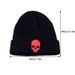 Kootud villane müts Skull Pattern Hip Hop Winter Beanies Tänavarõivaste aksessuaarid_voghion.com