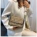 New Fabric Pattern High Quality Texture Small Bag For Women Versatile For Women Simple Commuter Underarm Bag Texture Single Shoulder Crossbody Bag_voghion.com