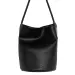 Summer New Soft Leather Bucket Handheld Niche Versatile Commuter Underarm Large Capacity Cylinder Shoulder Bag For Women_voghion.com