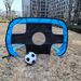 4-In-1 Portable Soccer Goal For Kids - Foldable Training Net With Detachable Frame & Carry Bag_voghion.com
