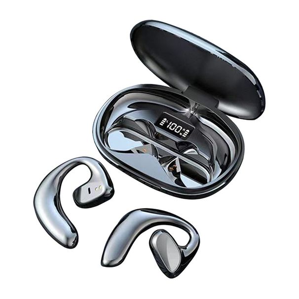 Bone Conductive Headset S900 Vezeték Nélküli Clip-on Bluetooth Headset Zajcsökkentő Nagy Teljesítményű Játékos Headset Késleltetés Nélküli Headset_voghion.com