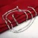 Collana lunga da 40-75 cm in argento 925 con catena Figaro da 4 mm, per donne e uomini, gioielli hip hop da regalo_voghion.com