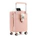 Luggage Wide Trolley Explosion Proof Zipper Suitcase Mother Box Portable Trolley Case 20 Inch Boarding Case 24 Inch Checked Suitcase_voghion.com