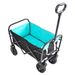 Folding Wagon Garden Shopping Beach Cart _voghion.com