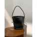 Summer New Soft Leather Bucket Handheld Niche Versatile Commuter Underarm Large Capacity Cylinder Shoulder Bag For Women_voghion.com