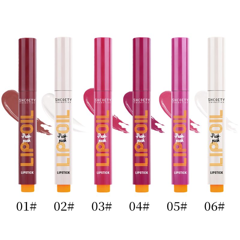 Lipstick Makeup Press Lipstick Set Solid Water Gloss Lip Gloss Mirror Lip Glaze Lipstick Lipstick_voghion.com
