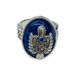 Punk Gothic Style Vampire Diaries Same Engraved Pattern Alloy Ring For Men And Women_voghion.com