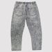 Premium Plus Size Herenjeans - Vintage Distressed Washed Skinny Fit Rechte Spijkerbroek Voor Urban Streetwear_voghion.com