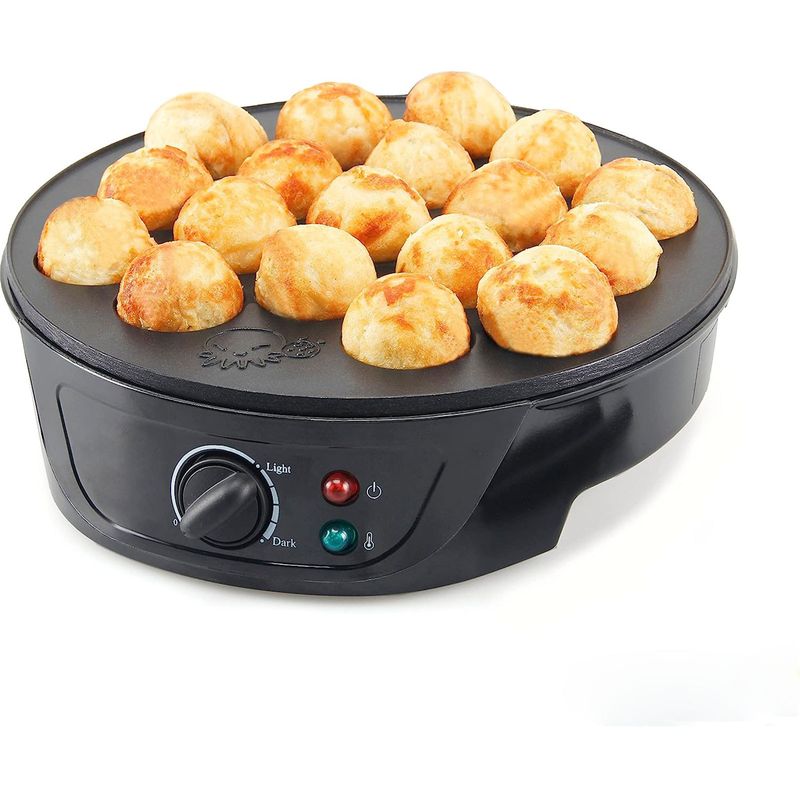 Takoyaki-maskine husholdnings elektrisk bagepande kødbollemaskine rejebollemaskine producent engros ægmaskine amerikansk standard_voghion.com