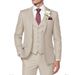Korean Slim Fit Three-Piece Suit For Men - Modern Business & Banquet Formal Wear With European-American Style_voghion.com