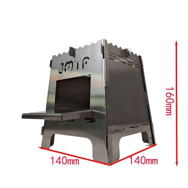 Stufa portatile da campeggio per cucinare con carta razzo da viaggio all'aperto_voghion.com