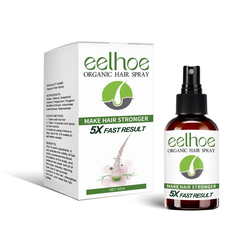 EELHOE Hidratante, Nutritivo, Reparador de Cabello Fuerte y Resistente, Spray Fijador de Cabello Denso Anticaída_voghion.com