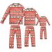 Christmas Family Matching Pajama Set – Soft Cotton Blend Sleepwear For Adults & Kids (S-3XL, Toddler 3-18M, Holiday Print, A-Class Certified)_voghion.com