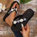 Women's Shoes In Summer Indoor Beach Outdoor Wear Stepping Shit Feeling Bohemian Style Flip Flops_voghion.com