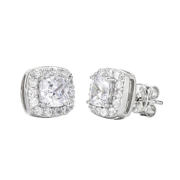 Vyriški ir moteriški papuošalai, „Rock Sugar“ auskarai, S925 sidabruoti, pilni deimantų, hiphopo gatvės amerikietiški deimantiniai auskarai, madingi, aukščiausios klasės, viengubi_voghion.com