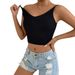 Summer New Slim Fit And Slimming Vest For Women's Sexy Spicy Girl Knitted Small Suspender Bottom Shirt_voghion.com