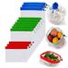 Unilateral bunched fruit mesh bag vegetable and fruit toy sundries bag polyester fruit stitching mesh bag in stock_voghion.com