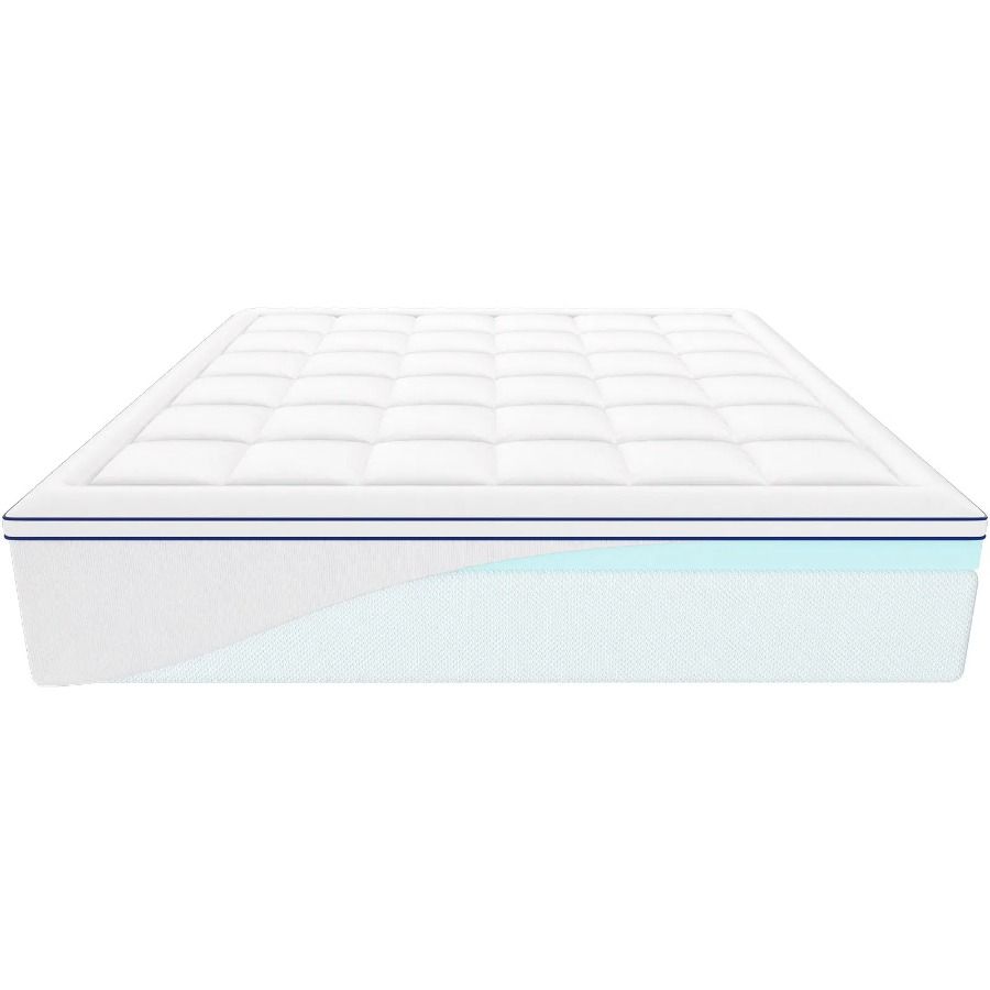 Fiber Fill Premium Memory Topper King Thickness 4 In Foam Size Mattress_voghion.com