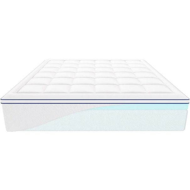 Fiber Fill Premium Memory Topper King Thickness 4 In Foam Size Mattress_voghion.com
