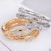 1pc Punk Gold Farbe Schlange Armreif Retro Club Schlange Spirale Armband Oberarm Manschette Armbinde Armband Armreif Schmuck Geschenke_voghion.com