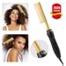 2-in-1 Iron Dual-use Copper Curling And Function Electric Hair Straightening Brush_voghion.com