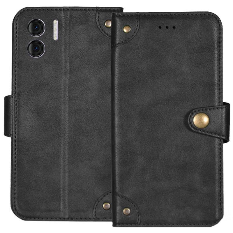 Suitable for Doogee N50 Business Leather Case Card Holder Mobile Phone Case_voghion.com