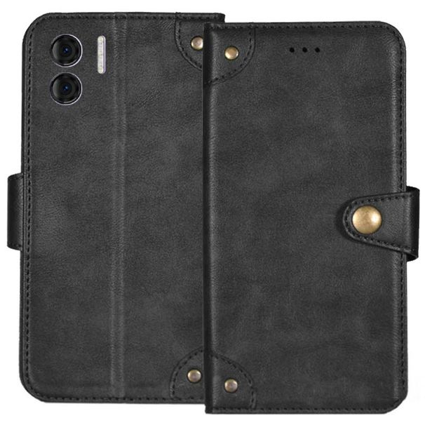 Suitable for Doogee N50 Business Leather Case Card Holder Mobile Phone Case_voghion.com