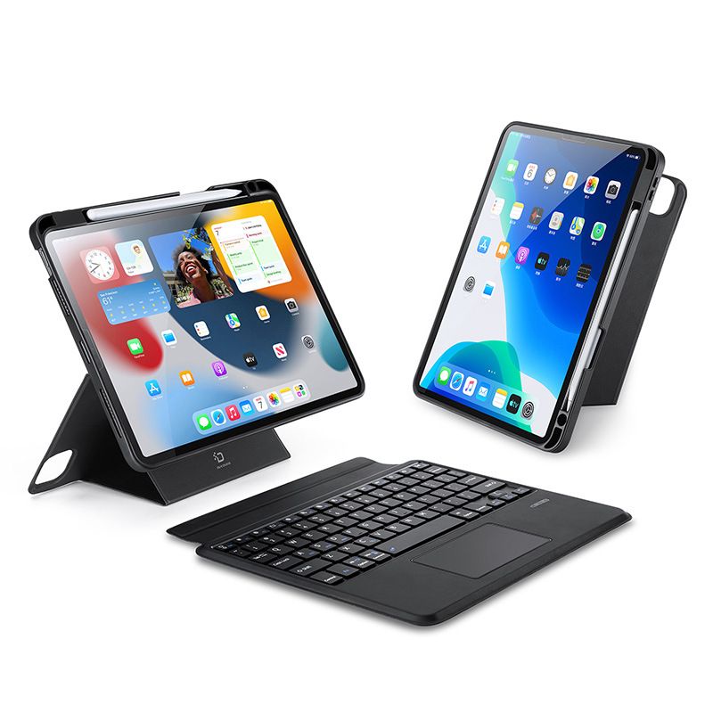 Keyboard For IPad Pro 11 Wireless Keyboard IPad 2024 Magnetic Protective Cover Air 6 Bluetooth Keyboard_voghion.com