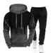 2023 Neues Herren-Modetrend-Set mit gesprenkeltem Tintendruck und langärmeligem Fleece-Kapuzen-Sportpullover_voghion.com