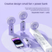 3C Handheld Mini Fan Power Bank 2-in-1 Ultra Large Capacity Detachable Portable Dual Cable For_voghion.com