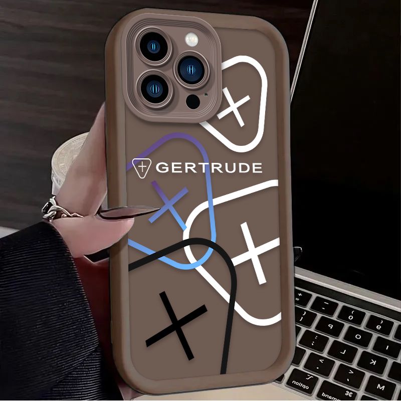 Luxusní pouzdro G-Gertrudes pro iPhone 14 15 16 13 12 11 Pro Max X XS X S Max XR SE 2020 7 8 Plus Měkký silikonový zadní kryt_voghion.com