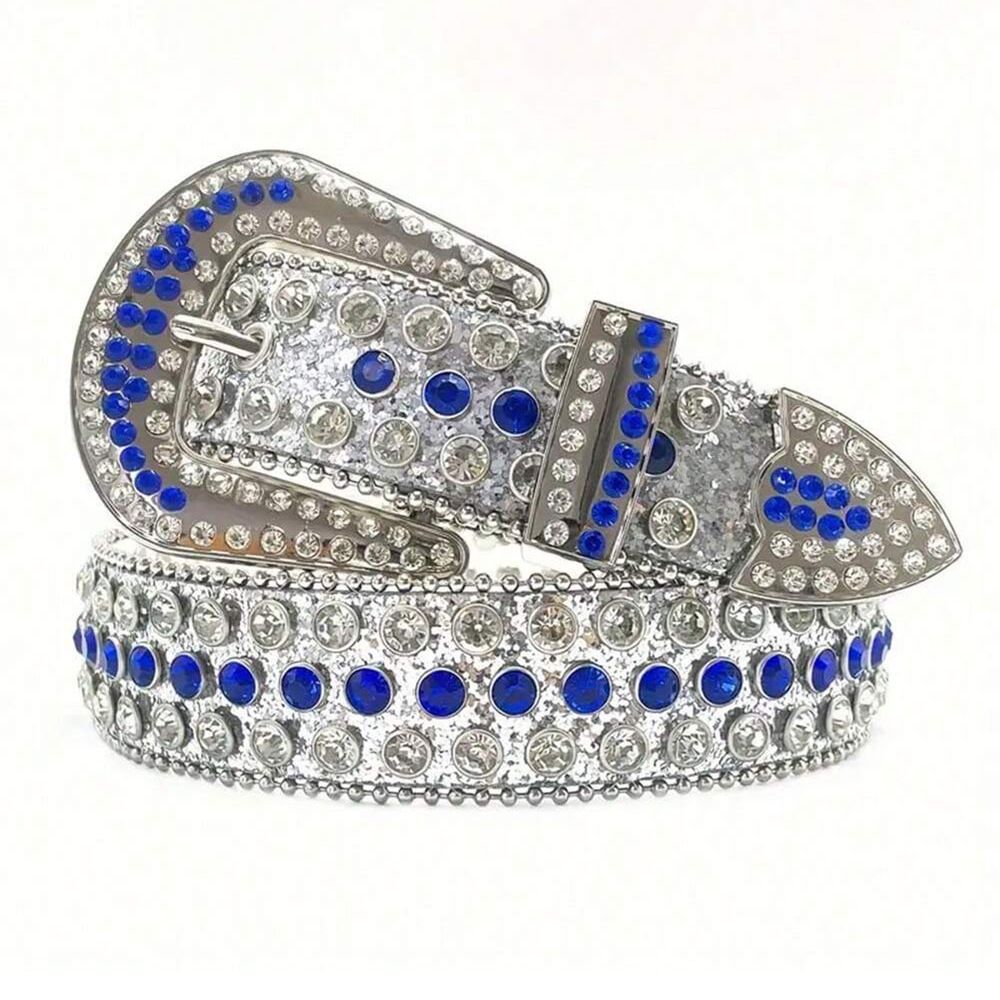 Mood Y2K Lääne rhinestone Isikupärastatud naiste kristallneedist teksarihm_voghion.com